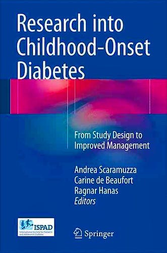Portada del libro 9783319402406 Research into Childhood-Onset Diabetes. From Study Design to Improved Management