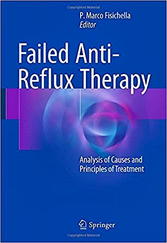Portada del libro 9783319468846 Failed Anti-Reflux Therapy. Analysis of Causes and Principles of Treatment