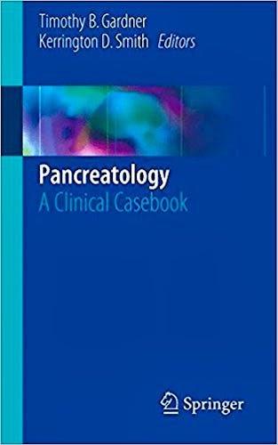 Portada del libro 9783319530901 Pancreatology. a Clinical Casebook