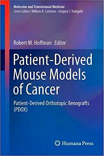 Portada del libro 9783319574233 Patient-Derived Mouse Models of Cancer. Patient-Derived Orthotopic Xenografts (PDOX) (Molecular and Translational Medicine)