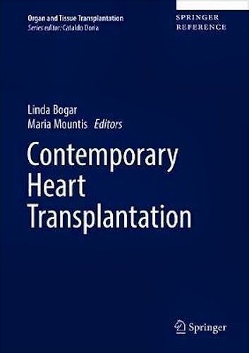Portada del libro 9783319580531 Contemporary Heart Transplantation