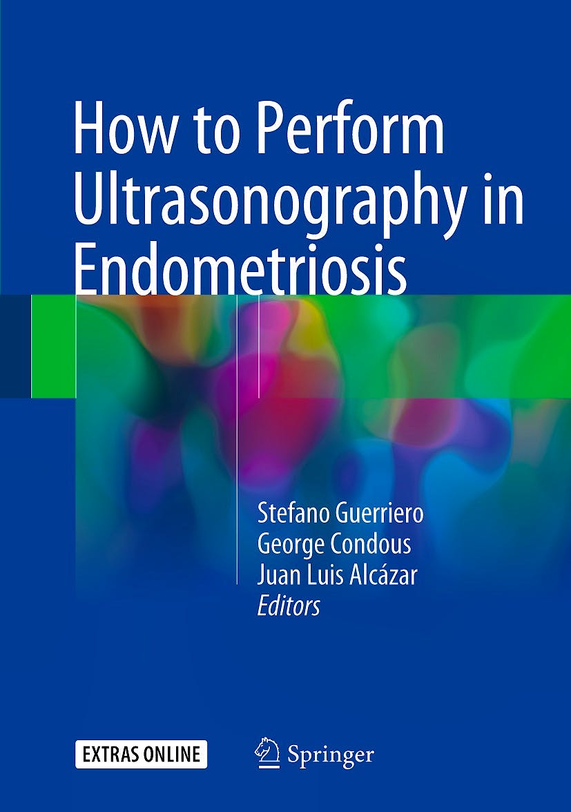 Portada del libro 9783319711379 How to Perform Ultrasonography in Endometriosis + Extras Online