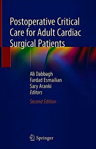 Portada del libro 9783319757469 Postoperative Critical Care for Adult Cardiac Surgical Patients