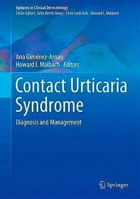 Portada del libro 9783319897639 Contact Urticaria Syndrome. Diagnosis and Management (Updates in Clinical Dermatology)