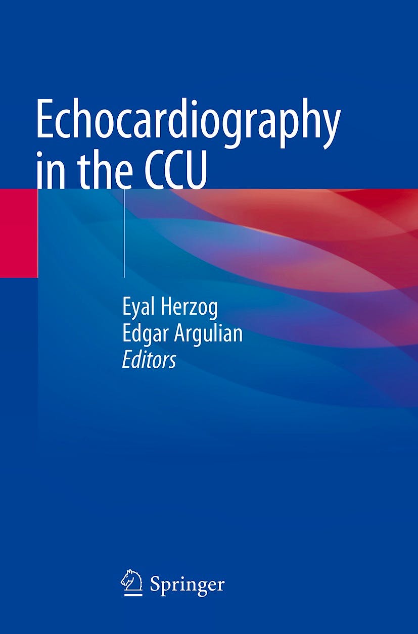 Portada del libro 9783319902777 Echocardiography in the CCU
