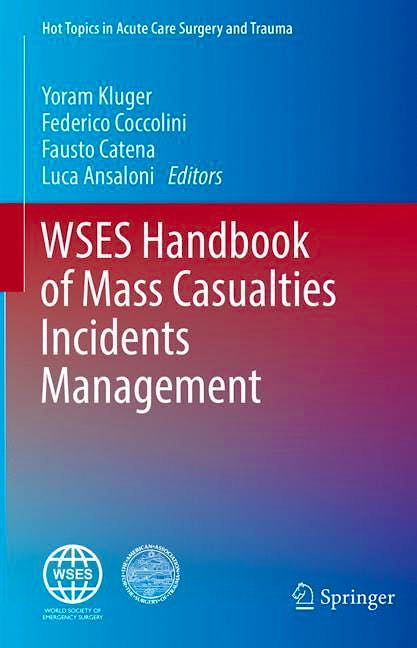 Portada del libro 9783319923444 WSES Handbook of Mass Casualties Incidents Management