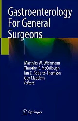 Portada del libro 9783319927671 Gastroenterology for General Surgeons