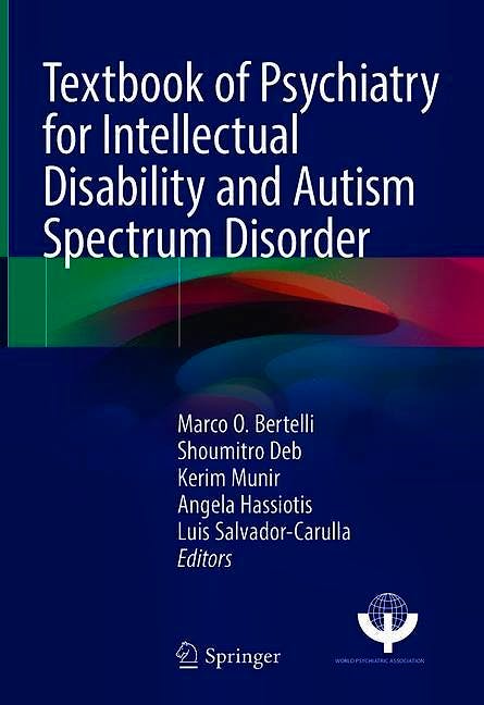 Portada del libro 9783319957197 Textbook of Psychiatry for Intellectual Disability and Autism Spectrum Disorder