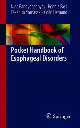 Portada del libro 9783319973302 Pocket Handbook of Esophageal Disorders
