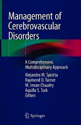 Portada del libro 9783319990156 Management of Cerebrovascular Disorders. A Comprehensive, Multidisciplinary Approach