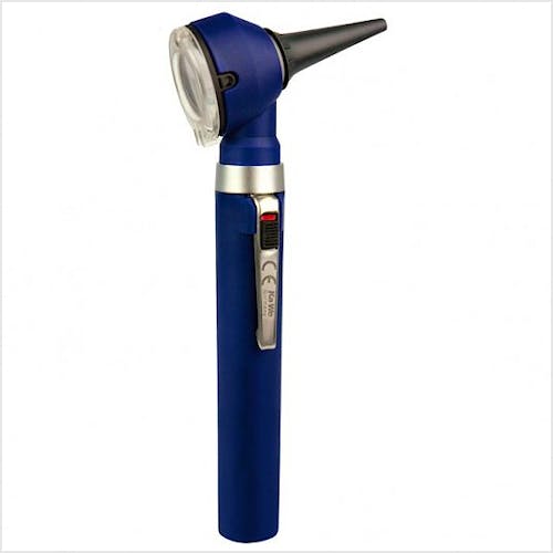 Otoscopio KAWE Piccolight LED F.O. 2,5 V. Color Azul