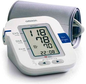 Tensiometro de Brazo Omron M6 AC + Adaptador de Corriente