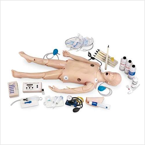 Maniquí infantil CRiSis™ Deluxe Life/Form® con Simulador de Electrocardiograma
