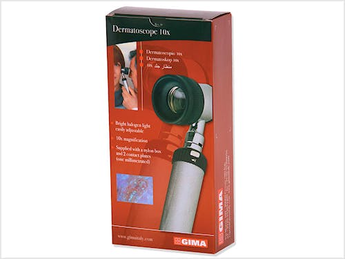 Dermatoscopio GIMA 2000, Luz Halógena 10x
