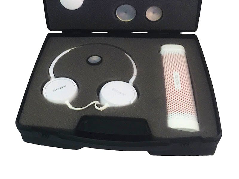 Fonendoscopio Electrónico EKUORE Pro Kit Premium + Campana Pediátrica + Campana Neonatal Amplificado