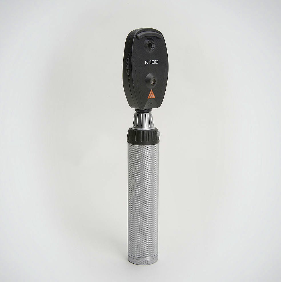 Set Oftalmoscopio-Otoscopio Heine K-180 F.O. 2,5 V.