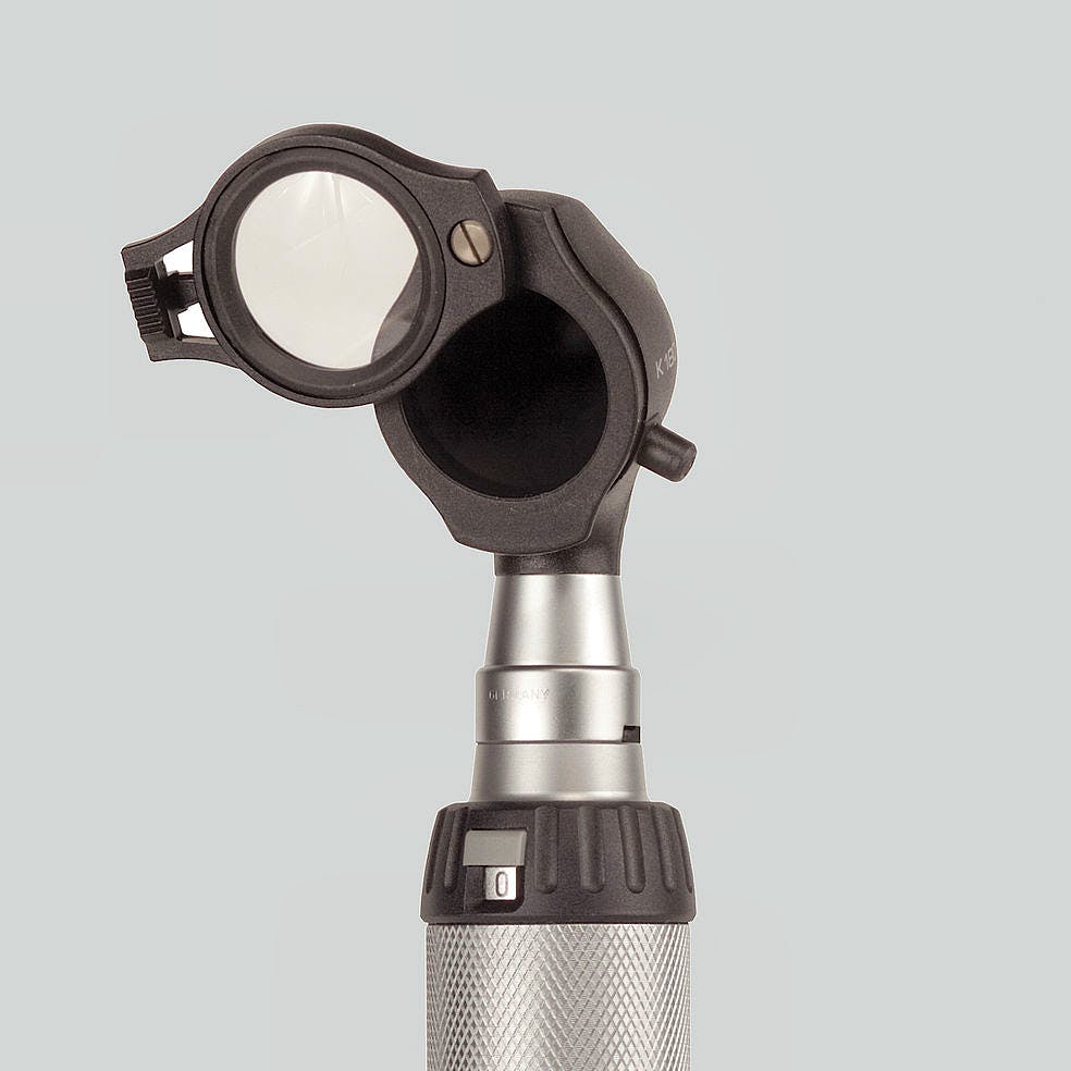 Set Oftalmoscopio-Otoscopio Heine K-180 F.O. 2,5 V.