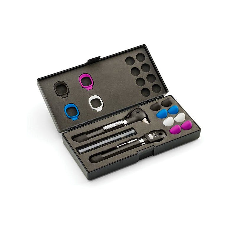 Set Oftalmoscopio-Otoscopio Welch Allyn Pocket Plus LED Ónix Negro
