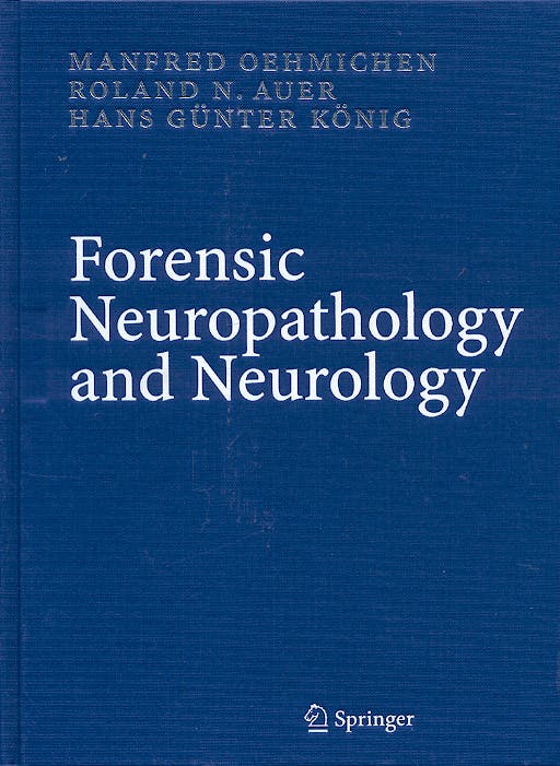 Portada del libro 9783540235002 Forensic Neuropathology and Neurology