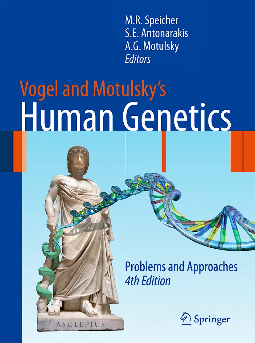 Portada del libro 9783540376538 Vogel and Motulsky's Human Genetics. Problems and Approaches