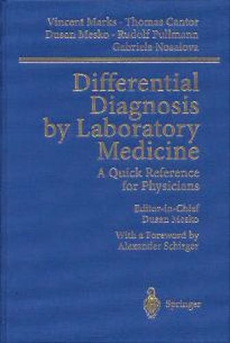 Portada del libro 9783540430575 Differential Diagnosis by Laboratory Medicine
