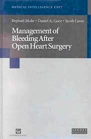 Portada del libro 9783540629856 Management of Bleeding after Open Heart Surgery