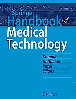 Portada del libro 9783540746577 Springer Handbook of Medical Technology
