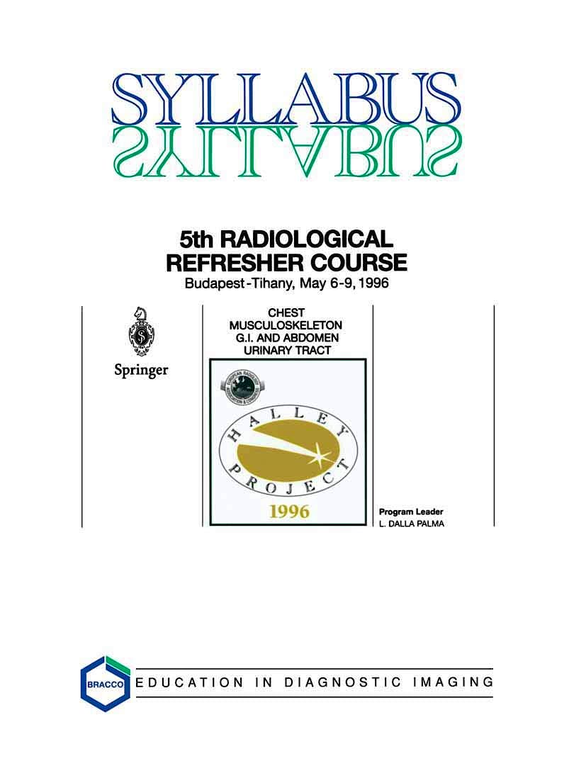 Portada del libro 9783540750192 Syllabus. 5th Radiological Refresher Course