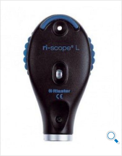 Cabezal Oftalmoscopio Riester Ri-Scope L1 XL 3,5 V., con Dispositivo Antirrobo (EXCEP)