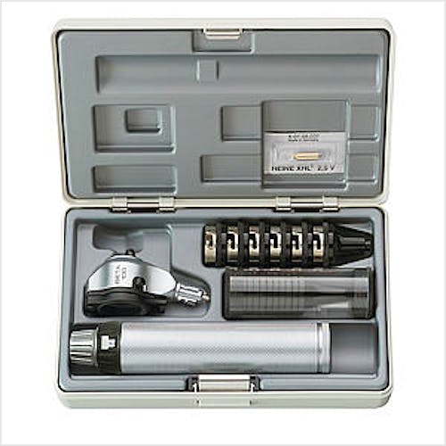 Otoscopio Heine Beta100 2,5 V., con Mango a Pilas