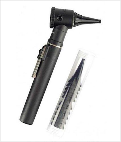 Otoscopio Riester Pen-Scope Luz de Vacío 2,7 V. Negro (en Bolsa)