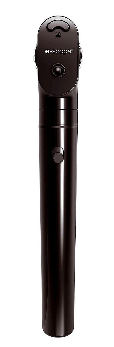 Oftalmoscopio RIESTER E-Scope Halógeno 2,5 V. Negro (en Estuche)