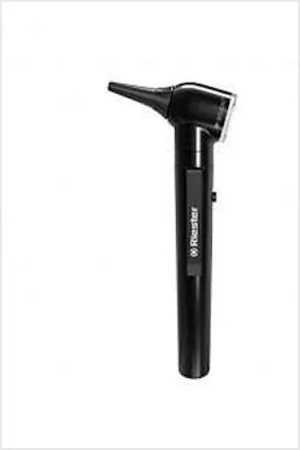 Otoscopio RIESTER E-Scope LED 3,7 V. Negro (en Estuche)
