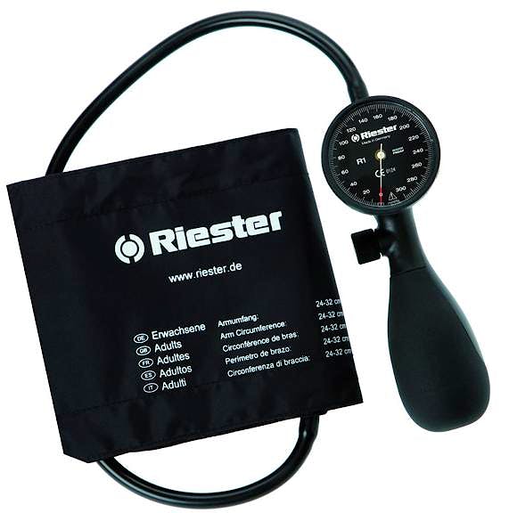 Tensiómetro Riester R1 Shock-Proof, Escala Negro