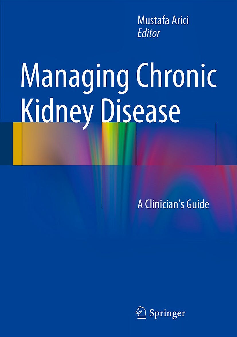 Portada del libro 9783642546365 Management of Chronic Kidney Disease. a Clinician’s Guide