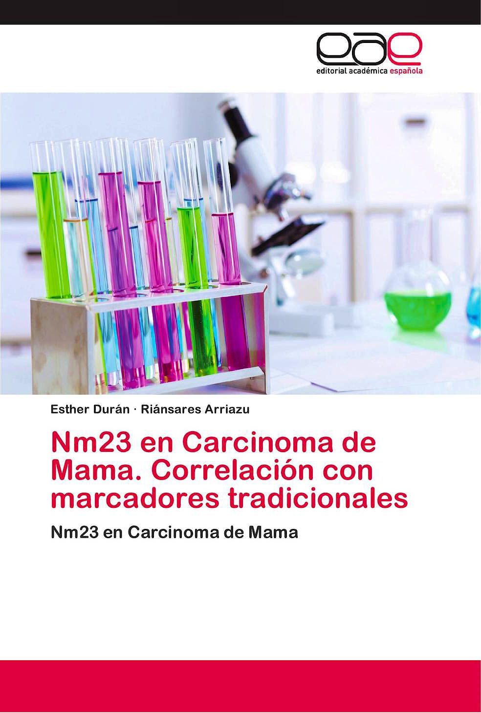 Portada del libro 9783659084201 Nm23 en Carcinoma de Mama. Correlacion con Marcadores Tradicionales