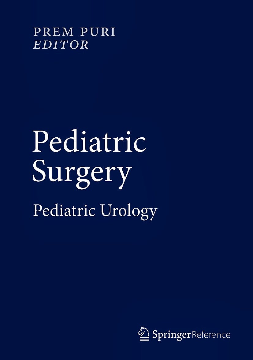 Portada del libro 9783662435663 Pediatric Surgery, Vol. 3: Pediatric Urology