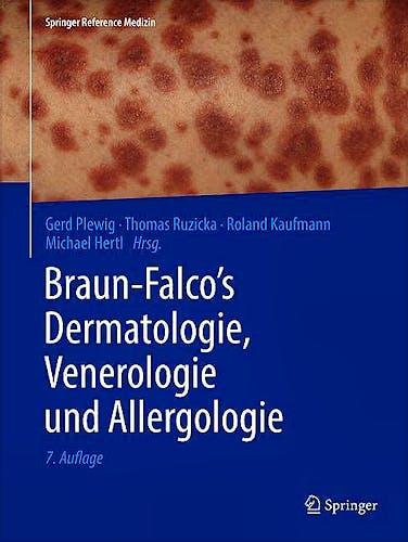 Portada del libro 9783662495452 Braun-Falco's Dermatologie, Venerologie Und Allergologie, 2 vols. *Versión Aleman*