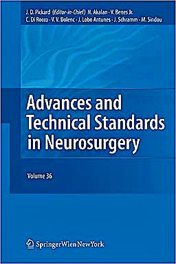 Portada del libro 9783709101780 Advances and Technical Standards in Neurosurgery, Vol. 36 (Hardcover)