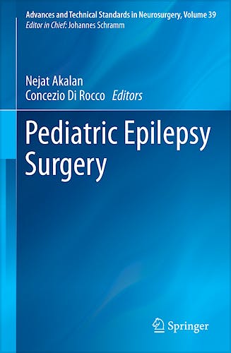 Portada del libro 9783709113592 Pediatric Epilepsy Surgery