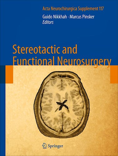 Portada del libro 9783709114810 Stereotactic and Functional Neurosurgery + Online Access (Acta Neurochirurgica Supplement, Vol. 117)