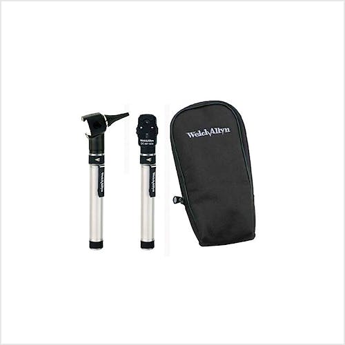 Set Oftalmoscopio-Otoscopio WELCH ALLYN PocketScope Halógeno 2,5 V., con Estuche
