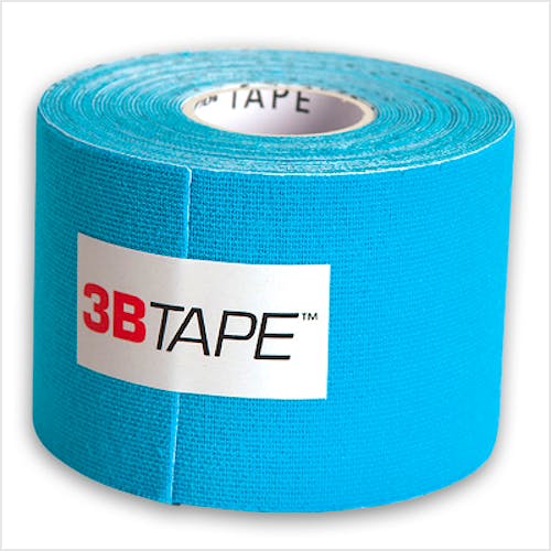 3B Tape Azul Kinesiology Tape, Rollo de 5 cm. x 5 m.