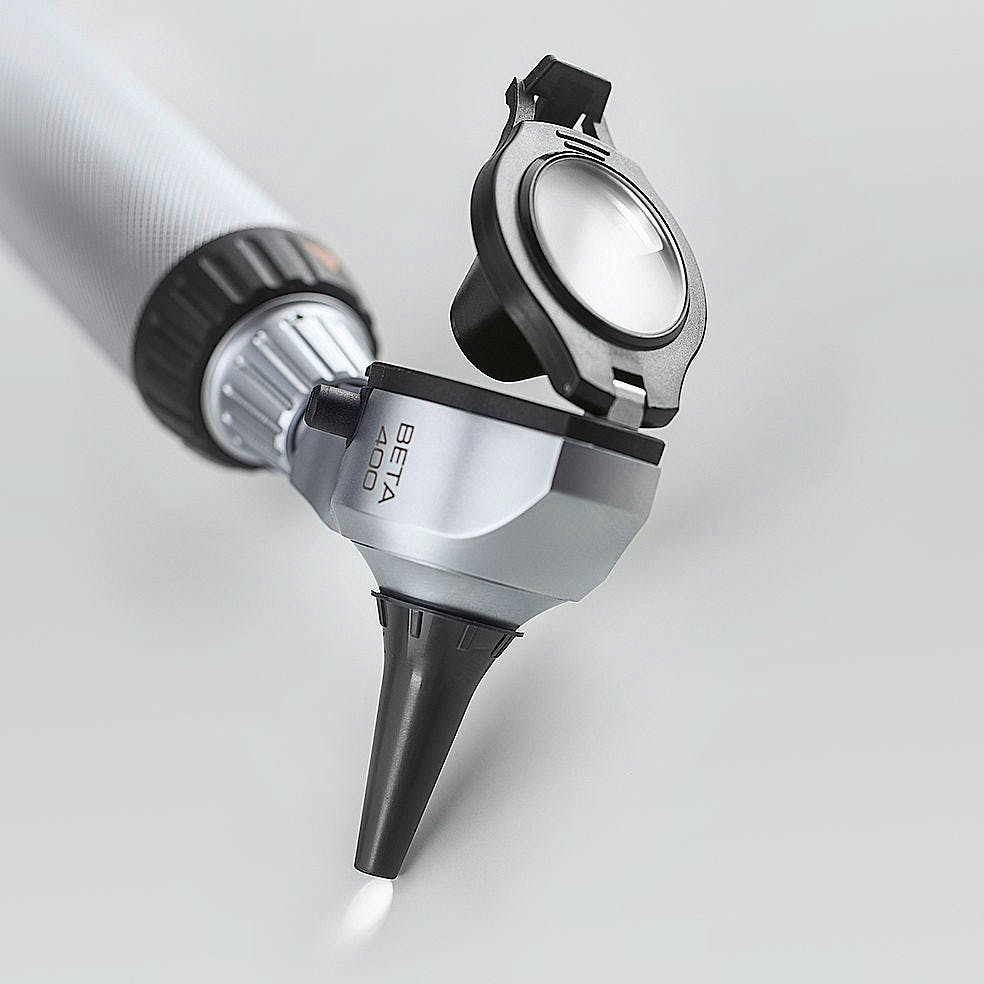 Otoscopio Heine Beta400 F.O. 2,5 V. con 4,2 X Aumentos