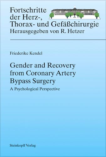 Portada del libro 9783798518551 Gender and Recovery from Coronary Artery Bypass Surgery