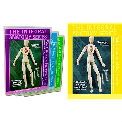 Portada del libro 9783798604520 The Integral Anatomy Series - Four Volume Set (Total 540 Minutes): Whole Body Dissection of the Skin, Superficial, Deep, Muscle, Cranial Fascia…