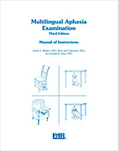 Portada del libro 9783802583315 Multilingual Aphasia Examination (Mae) Kit-Spanish Version (Ref. Ww-4673-Kt)