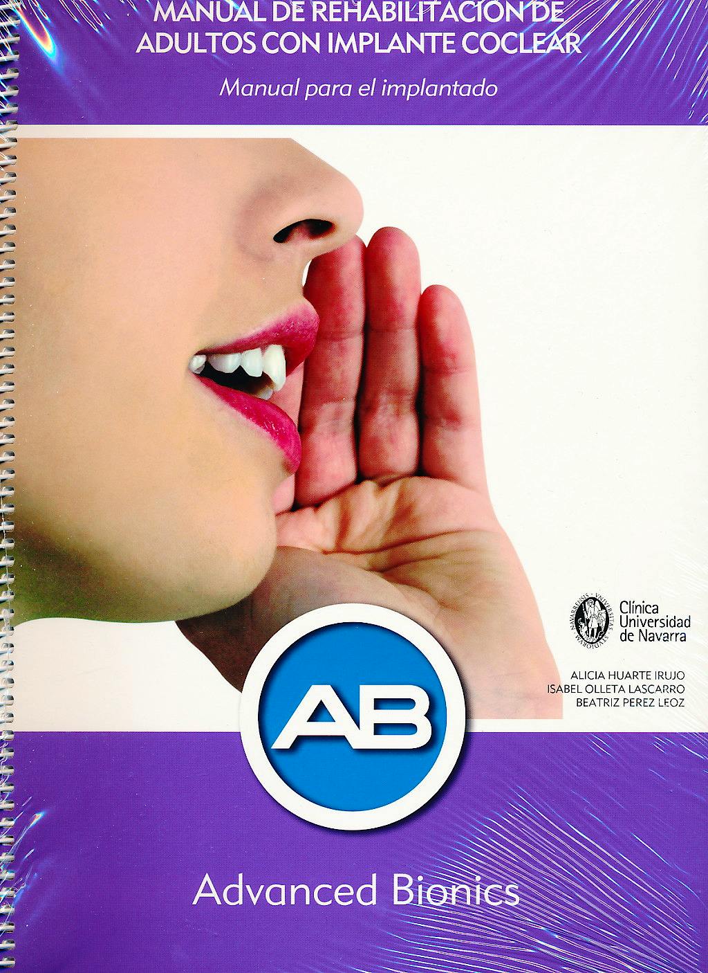 Portada del libro 9783802583667 Manual de Rehabilitación de Adultos con Implante Coclear. Manual para el Implantado + Manual para el Profesional