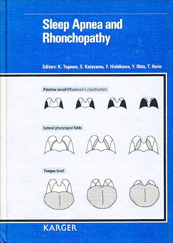 Portada del libro 9783805556118 Sleep Apnea and Rhonchopathy