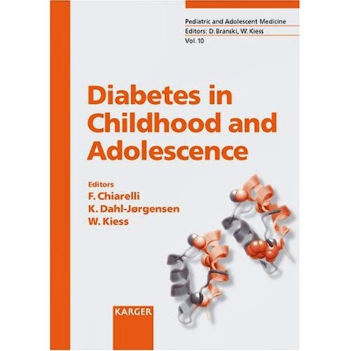 Portada del libro 9783805577663 Diabetes in Childhood and Adolescence